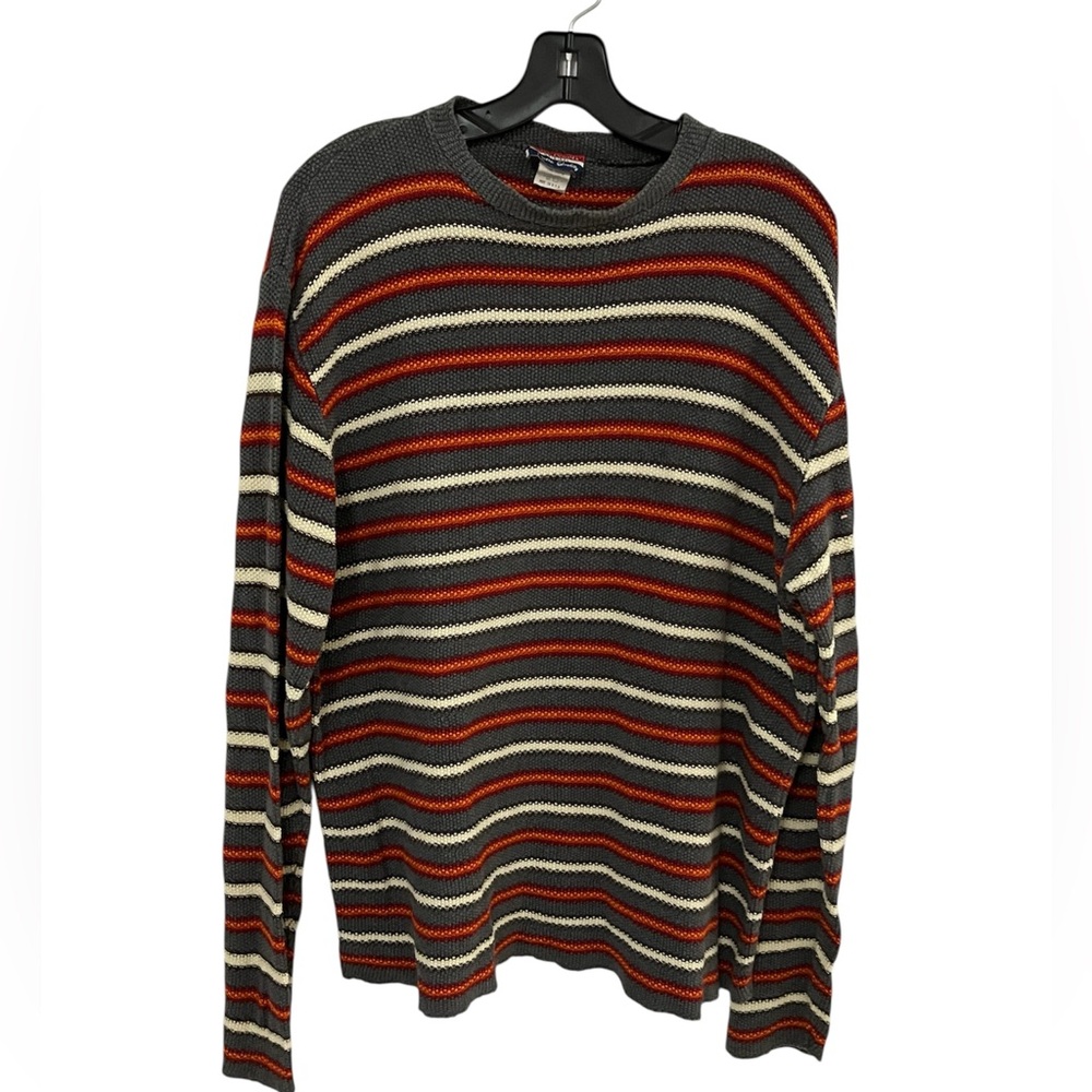 Vintage Free People Striped Knit Sweater